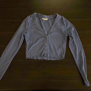 Love tree size small blue long sleeve